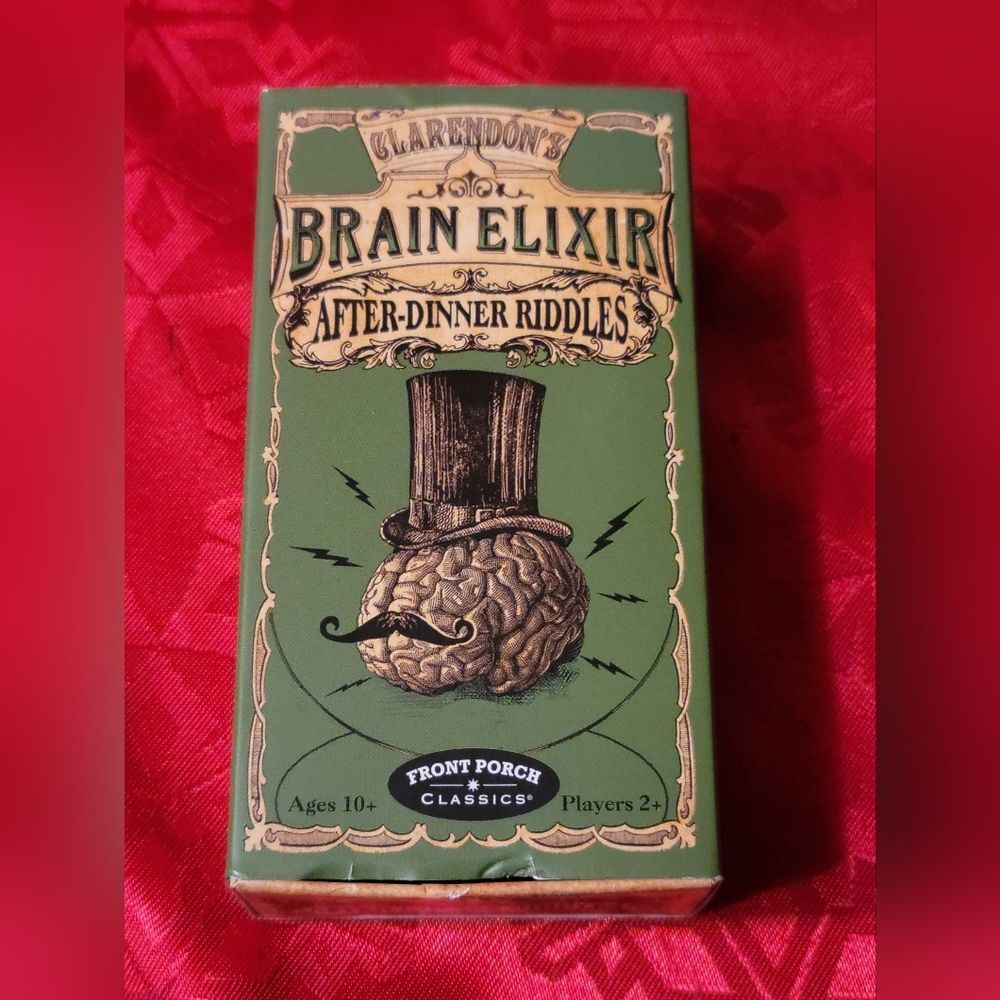 Clarendon's Brain Elixir After Dinner Riddles Front Porch Classics Deck Cards